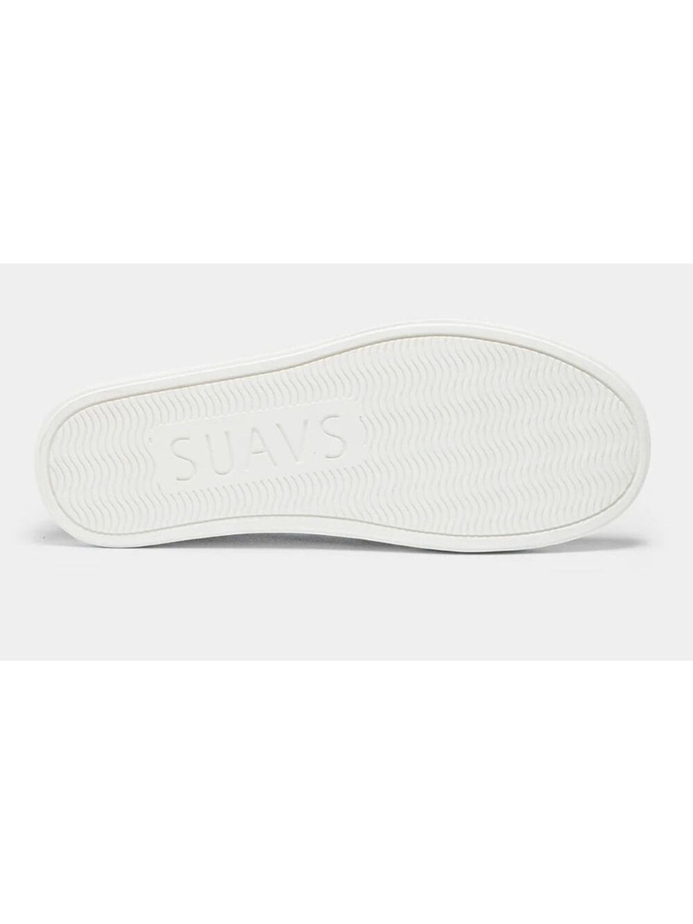 Men’s Suavs White Digital Knit High Top Sneakers 9 — image 2 of 6
